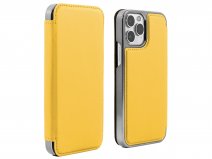 Greenwich Blake MagSafe Leather Folio Taurus Yellow - iPhone 15 Pro Hoesje