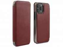 Greenwich Blake MagSafe Leather Folio Fireglow Red - iPhone 15 Pro Hoesje