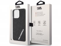 Karl Lagerfeld 3D Logo Repeat Case - iPhone 15 Pro hoesje