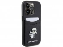 Karl Lagerfeld Ikonik Card Case - iPhone 15 Pro hoesje