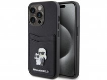 Karl Lagerfeld Ikonik Card Case - iPhone 15 Pro hoesje