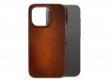 Mobilize MagSafe Leather Case Burned Cognac - iPhone 15 Pro hoesje