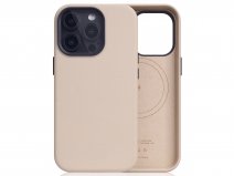 SLG Design D5 Calf Skin MagSafe Case Craie - iPhone 15 Pro hoesje