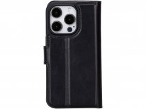 Solidenz Top Grain Wallet Zwart - iPhone 15 Pro Hoesje Leer