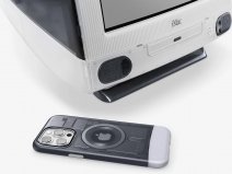 Spigen Classic C1 Case Graphite iMac G3 - iPhone 15 Pro hoesje