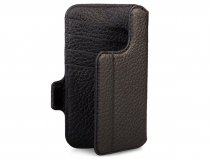Vaja V-Mag Wallet Wrap Zwart - iPhone 15 Pro Omslag met Pashouder