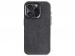 Alcanside Alcantara MagSafe Case Space Grey - iPhone 15 Pro Max hoesje