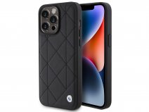 BMW Signature Quilted Leather Case - iPhone 15 Pro Max hoesje