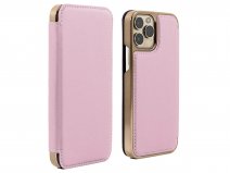 Greenwich Blake MagSafe Leather Folio Blossom Pink - iPhone 15 Pro Max Hoesje