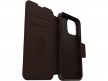 Otterbox Strada Leather MagSafe Folio Bruin - iPhone 15 Pro Max hoesje