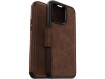 Otterbox Strada Leather MagSafe Folio Bruin - iPhone 15 Pro Max hoesje