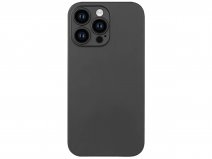 Silq Ultra Slim iPhone 15 Pro Max hoesje Black - Super Dunne Case 0,5mm