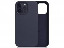 SLG Design D5 Calf Skin MagSafe Case Indigo - iPhone 15 Pro Max hoesje