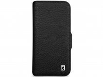 Vaja Wallet Leather Case MagSafe Zwart - iPhone 15 Pro Max Hoesje Leer