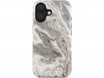 Burga Tough Case Snowstorm - Rugged Fashionable iPhone 16 Hoesje