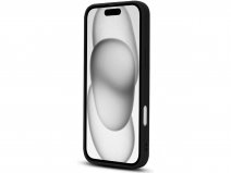 CaseMania Carbon MagSafe Case Zwart - iPhone 16 hoesje