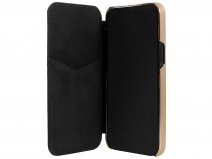 Greenwich Portland MagSafe Folio Beluga Black - iPhone 16 Hoesje