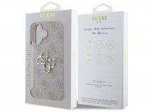 Guess Big 4G Monogram Case Roze - iPhone 16 hoesje