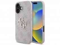 Guess Big 4G Monogram Case Roze - iPhone 16 hoesje