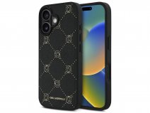Karl Lagerfeld Ikonik Monogram MagSafe Case - iPhone 16 hoesje