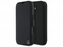 Mercedes-Benz Leather Book Case - iPhone 16 Hoesje Leer