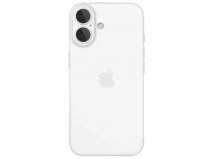 Silq Ultra Slim iPhone 16 hoesje Clear Frost - Super Dunne Case 0,5mm