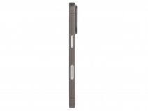 Silq Ultra Slim iPhone 16 hoesje Black Frost - Super Dunne Case 0,5mm