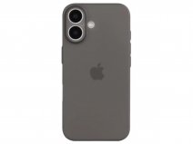 Silq Ultra Slim iPhone 16 hoesje Black Frost - Super Dunne Case 0,5mm