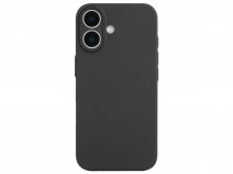Silq Ultra Slim iPhone 16 hoesje Black - Super Dunne Case 0,5mm