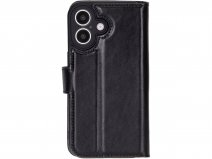 Solidenz Top Grain Wallet Zwart - iPhone 16 Hoesje Leer