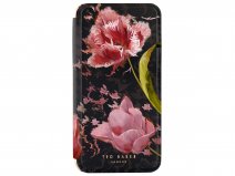 Ted Baker Tulip Pink Mirror Folio Case - iPhone 16 Hoesje