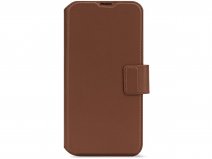 Decoded Leather Detachable Wallet Case Bruin - iPhone 16 Plus hoesje