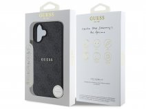 Guess Classic Monogram MagSafe Case Grijs - iPhone 16 Plus hoesje