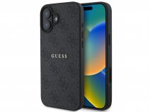 Guess Classic Monogram MagSafe Case Grijs - iPhone 16 Plus hoesje