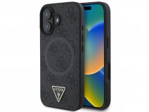 Guess Triangle Monogram MagSafe Case Grijs - iPhone 16 Plus hoesje