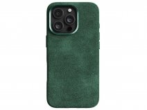Alcanside Alcantara MagSafe Case Groen - iPhone 16 Pro hoesje