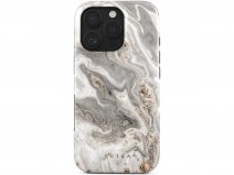 Burga Tough Case Snowstorm - Rugged Fashionable iPhone 16 Pro Hoesje