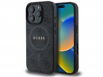 Guess 4G Monogram MagSafe Case Grijs - iPhone 16 Pro hoesje