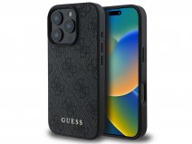 Guess Classic 4G Monogram Case Grijs - iPhone 16 Pro hoesje