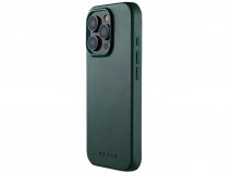 Mujjo Full Leather MagSafe Case Livid Green - iPhone 16 Pro Hoesje Leer