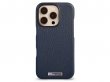 Vaja V-Mag Leather Case Donkerblauw - iPhone 16 Pro