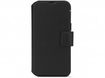 Decoded Leather Detachable Wallet Case Zwart - iPhone 16 Pro Max hoesje