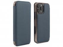 Greenwich Blake MagSafe Leather Folio Seal Grey - iPhone 16 Pro Max Hoesje