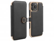 Greenwich Oxford MagSafe Folio Beluga Black - iPhone 16 Pro Max Hoesje