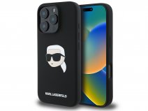 Karl Lagerfeld Ikonik Karl MagSafe Case Zwart - iPhone 16 Pro Max hoesje