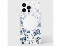 Kate Spade Flowerbed Blue Case - iPhone 16 Pro Max hoesje