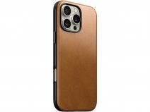 Nomad Modern Leather Case Cognac - iPhone 16 Pro Max hoesje