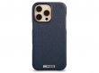 Vaja V-Mag Leather Case Donkerblauw - iPhone 16 Pro Max