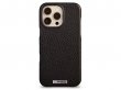 Vaja V-Mag Leather Case Zwart - iPhone 16 Pro Max