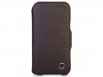 Vaja V-Mag Wallet Wrap Bruin - iPhone 16 Pro Max Omslag met Pashouder